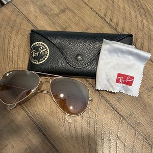 Rayban aviator sunglasses!